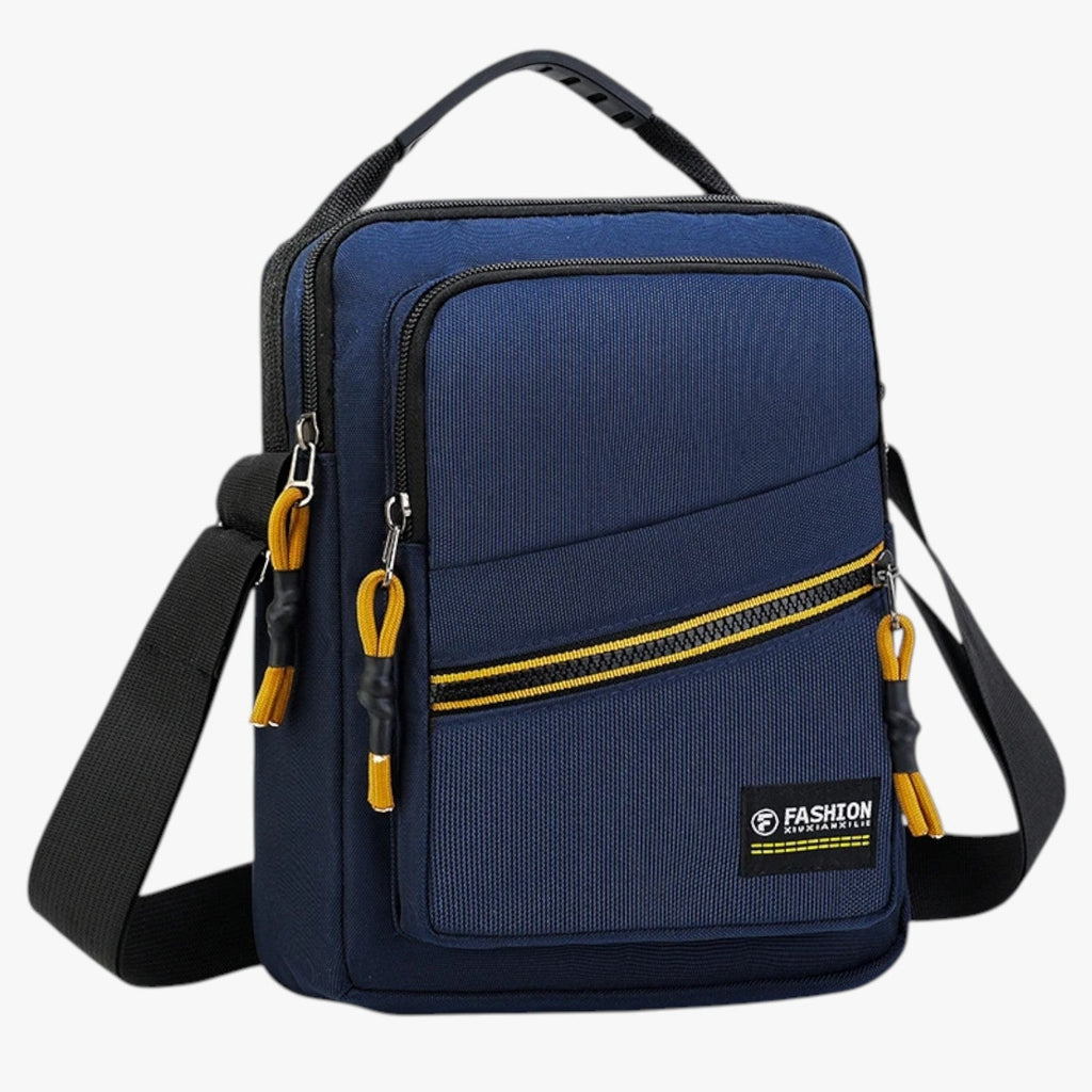 Men's Anti-Theft Travel Messenger Bag with Laptop Space