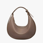 Women's Elegant Crescent Half-Moon Shoulder Bag