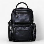 Men's Two-in-One Leather Chest Bag and Backpack