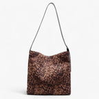 Classic Suede Leather Shoulder and Crossbody Bag
