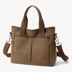 Spacious Canvas Shoulder and Weekend Travel Bag