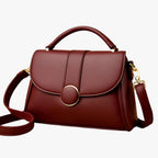 Compact Clean-Lined Lightweight Everyday Shoulder Bag