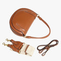 Women's Small Elegant PU Leather Shoulder Bag