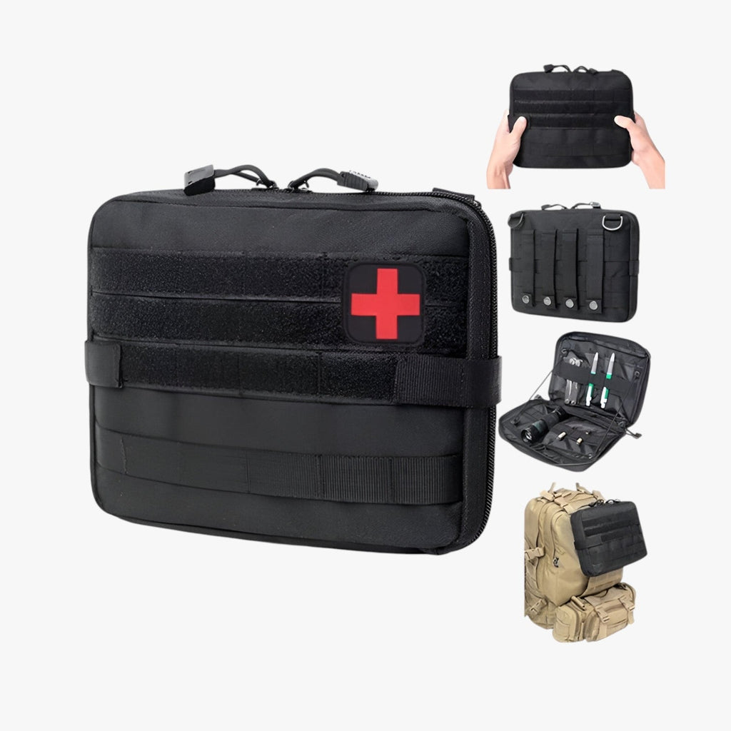 Compact Waterproof 1000D MOLLE First Aid Pouch
