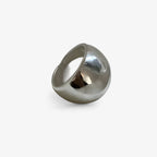 Adjustable Silver-Tone Ring with Open Band