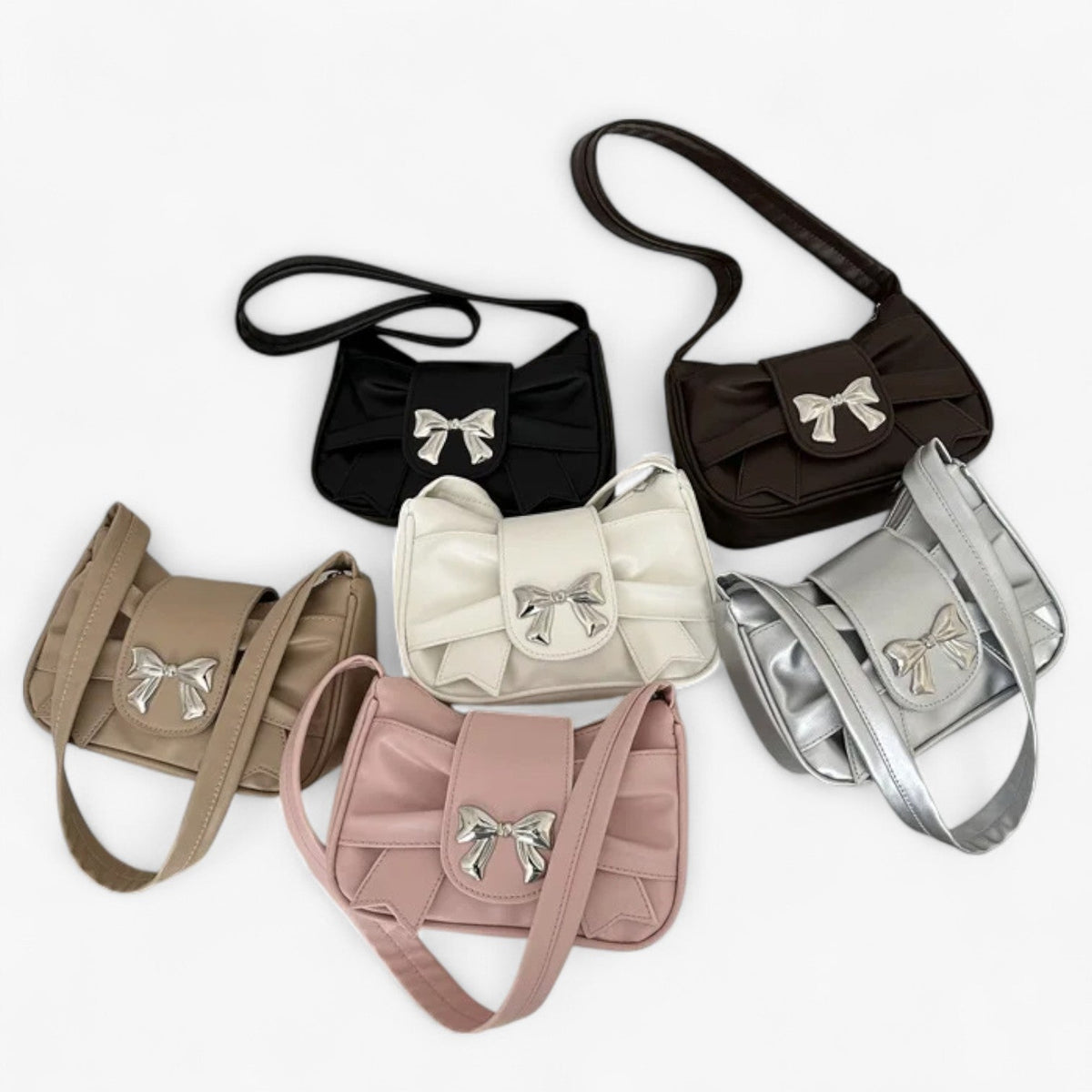 Compacte elegante envelop-clutch voor dames