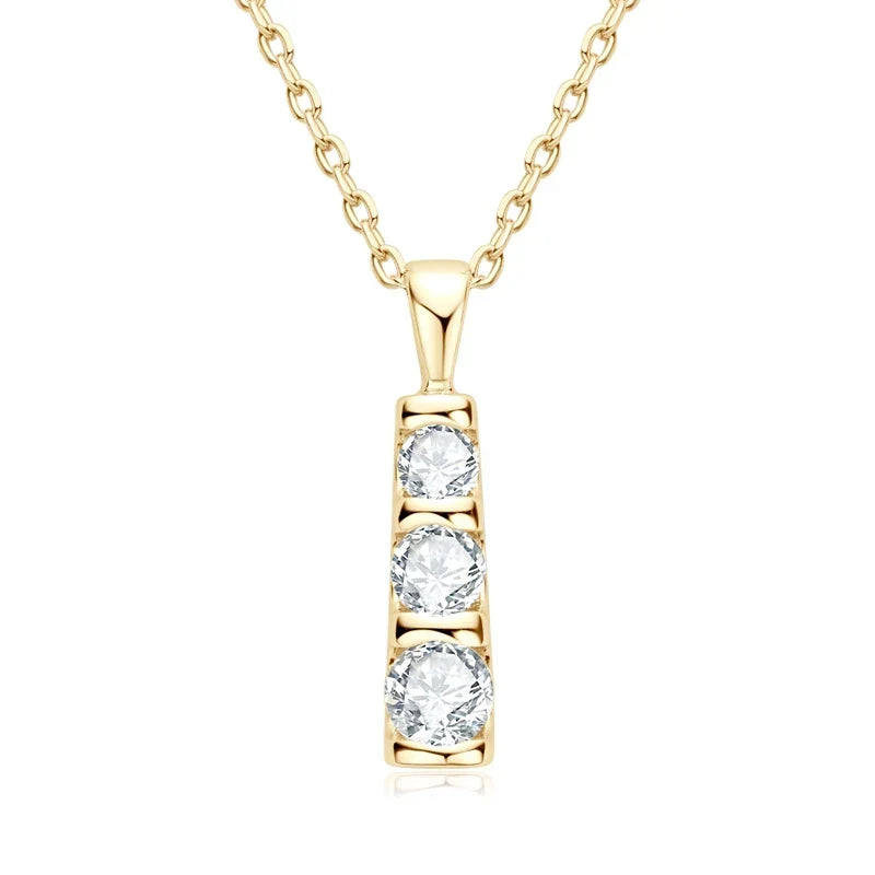 Ketting met drie ingelegde sparks