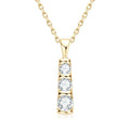 Ketting met drie ingelegde sparks