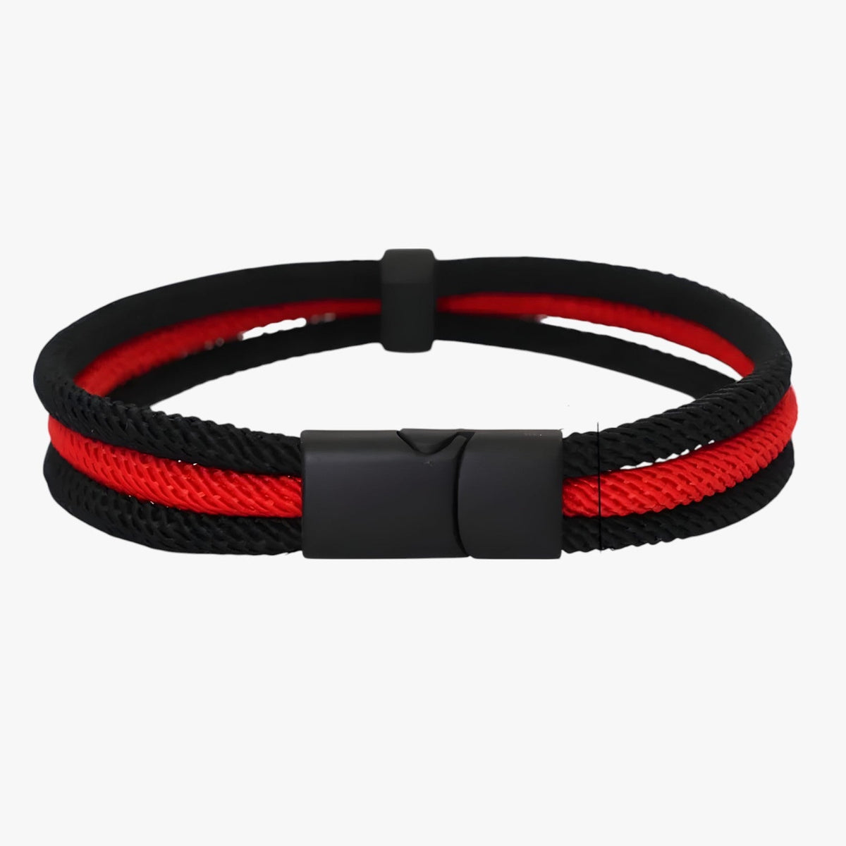 Nautical Rope Bracelet with Knot and Removable Clasp