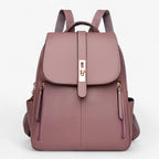 Women's Elegant Genuine Leather Everyday Backpack