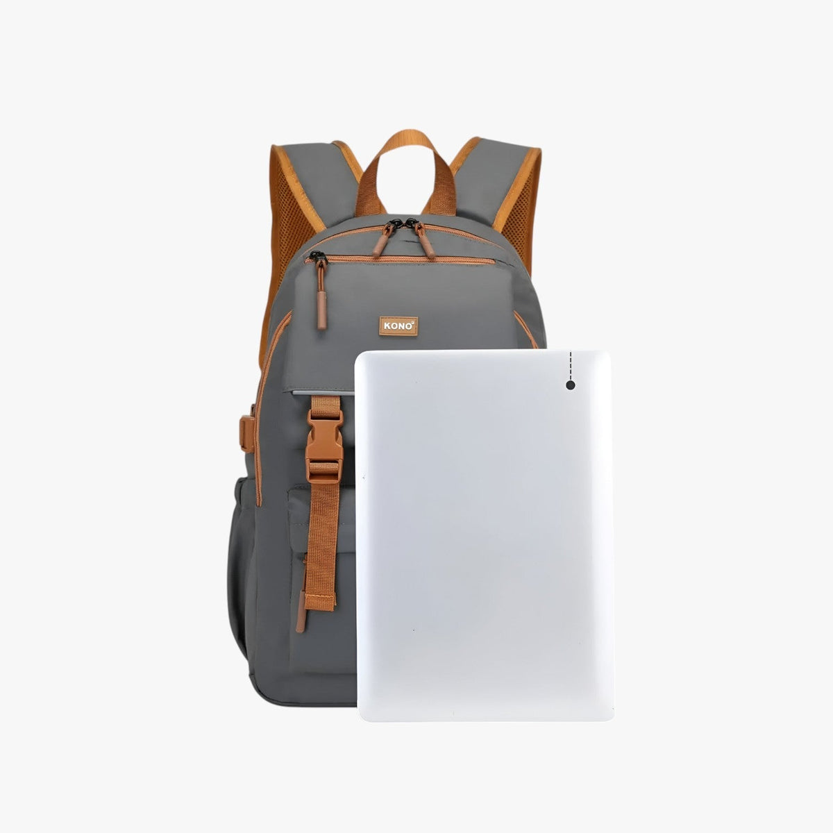 Water-Resistant Multi-Pocket City Laptop Backpack