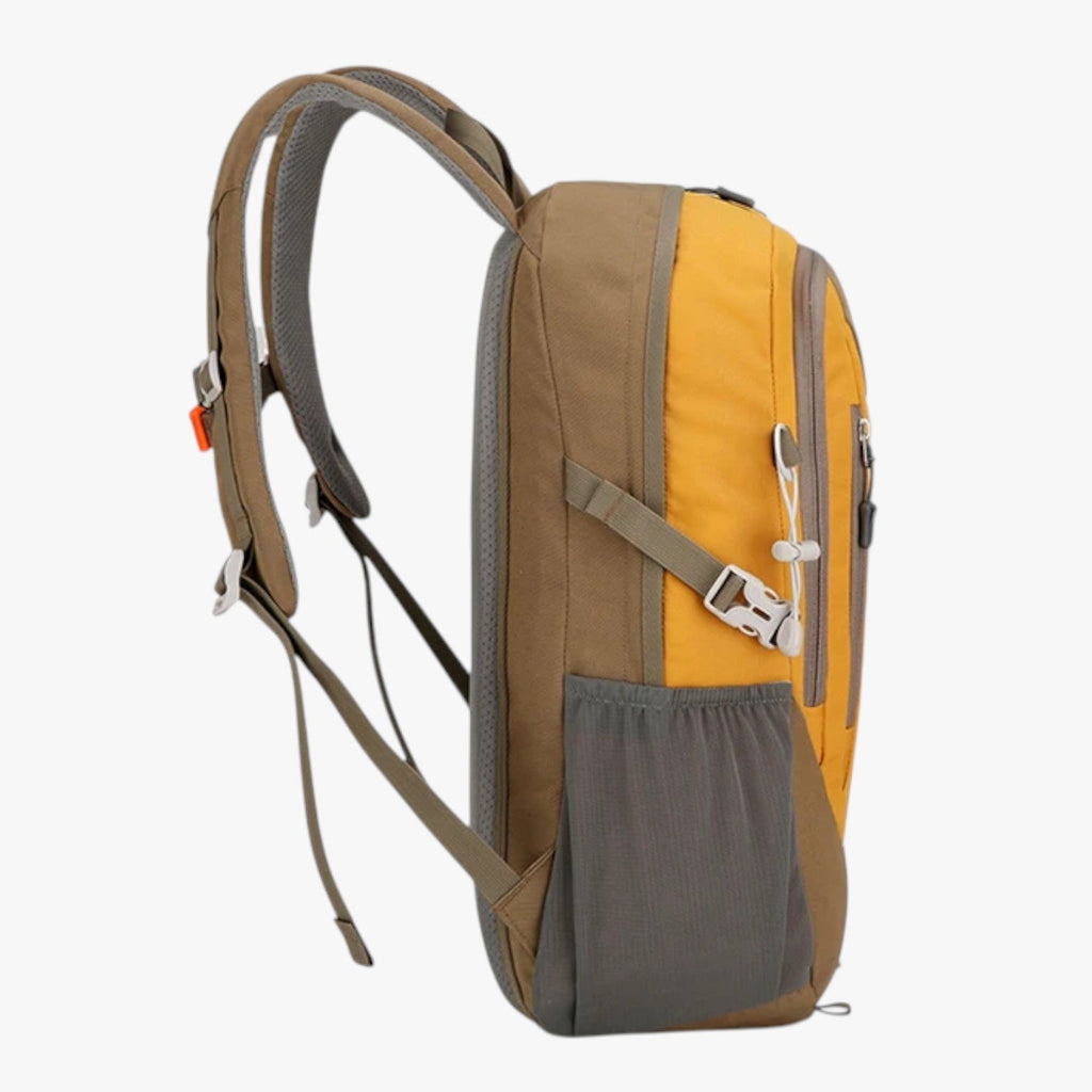 Waterproof Nylon Backpack with Padded Straps for Hiking