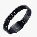 Armband met magneetsluiting en gepolijste schakels