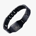 Armband met magneetsluiting en gepolijste schakels