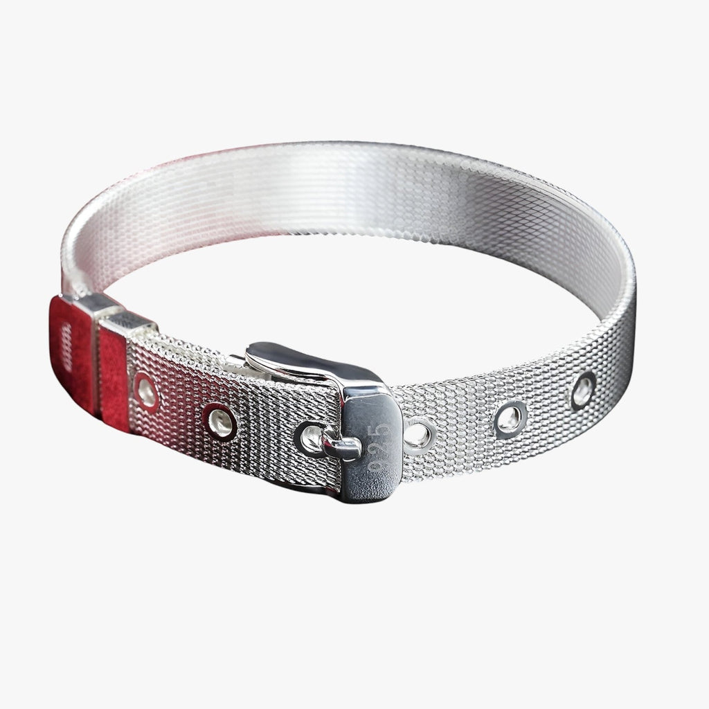 Armband van 925 sterling zilver met fijne afwerking
