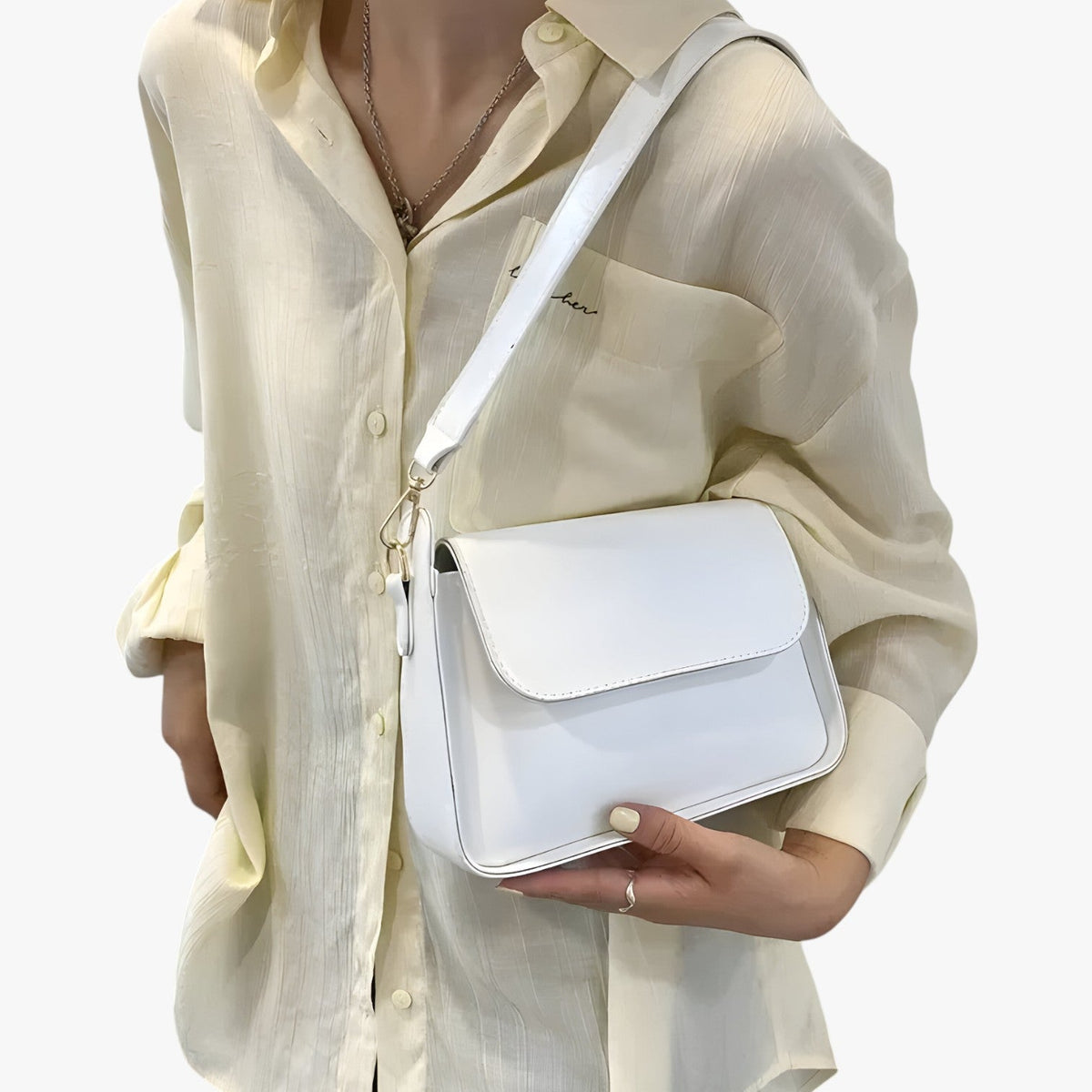 Chic Lightweight Mini PU Leather Shoulder Bag