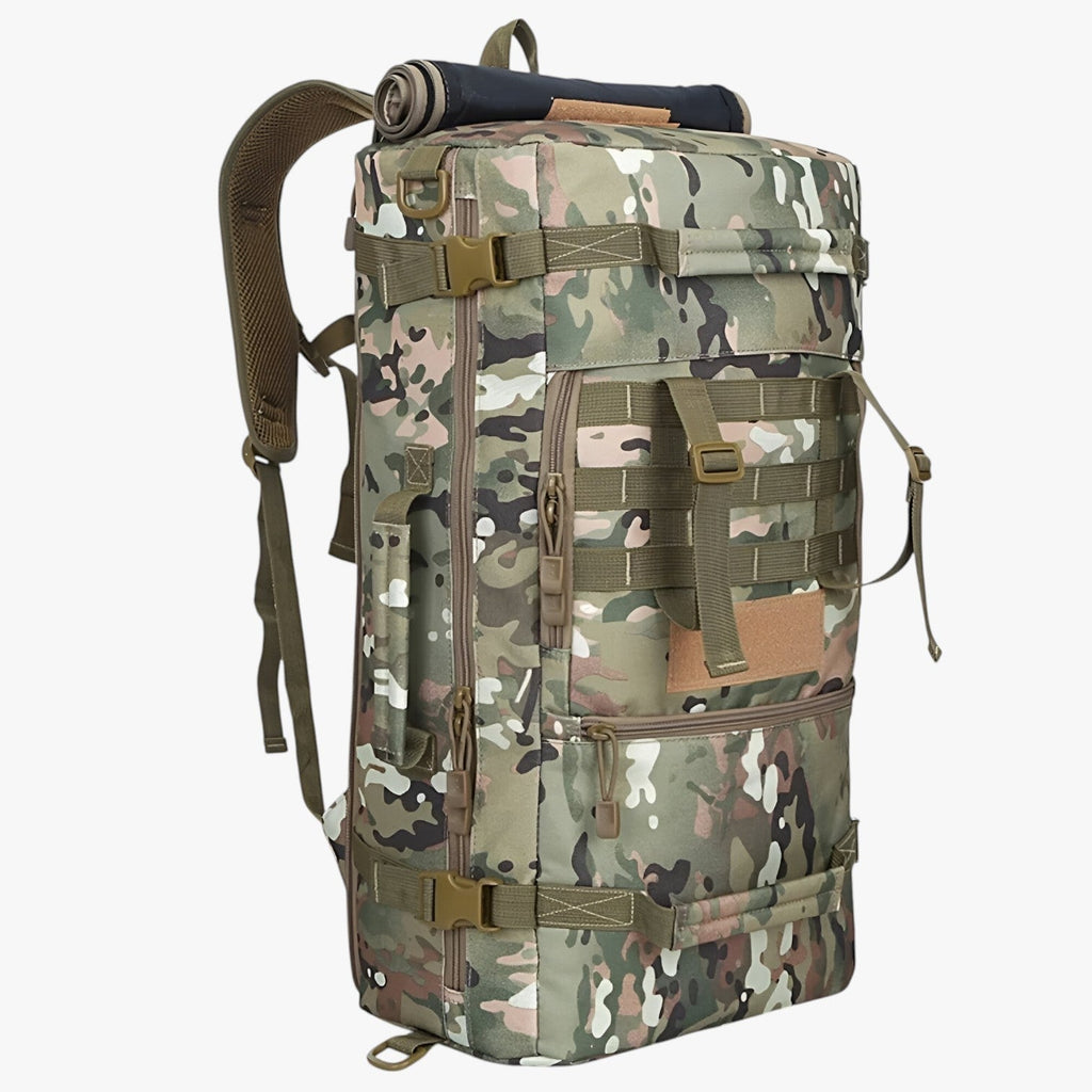 Large 50L Hiking Backpack for Camping, Trekking and Mountaineering