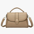 Compact Clean-Lined Lightweight Everyday Shoulder Bag