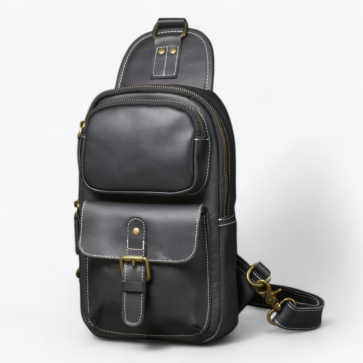 Men's Durable Vintage-Inspired Versatile Shoulder Bag