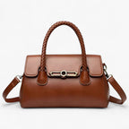 Women's Compact Retro PU Leather Shoulder Bag