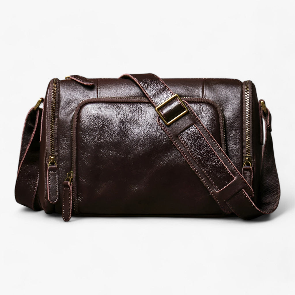 Organised Multifunctional Vintage Messenger Shoulder Bag