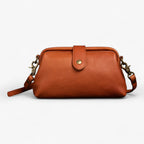 Small Genuine Cow Leather Lightweight Shoulder Bag