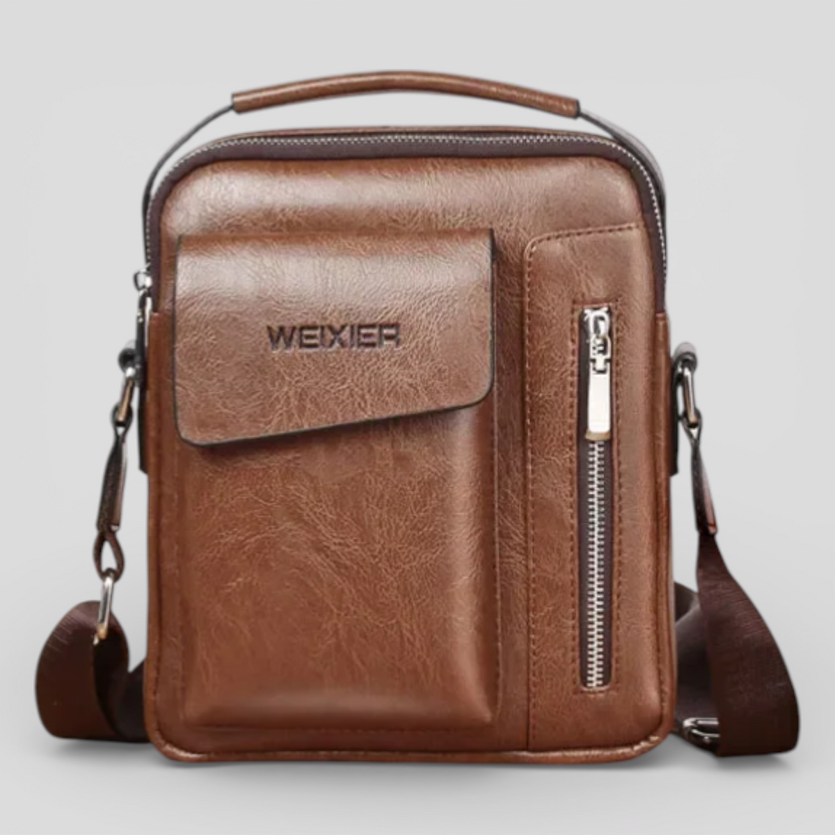 Men's Spacious Casual Crossbody Bag for Tablet and Essentials