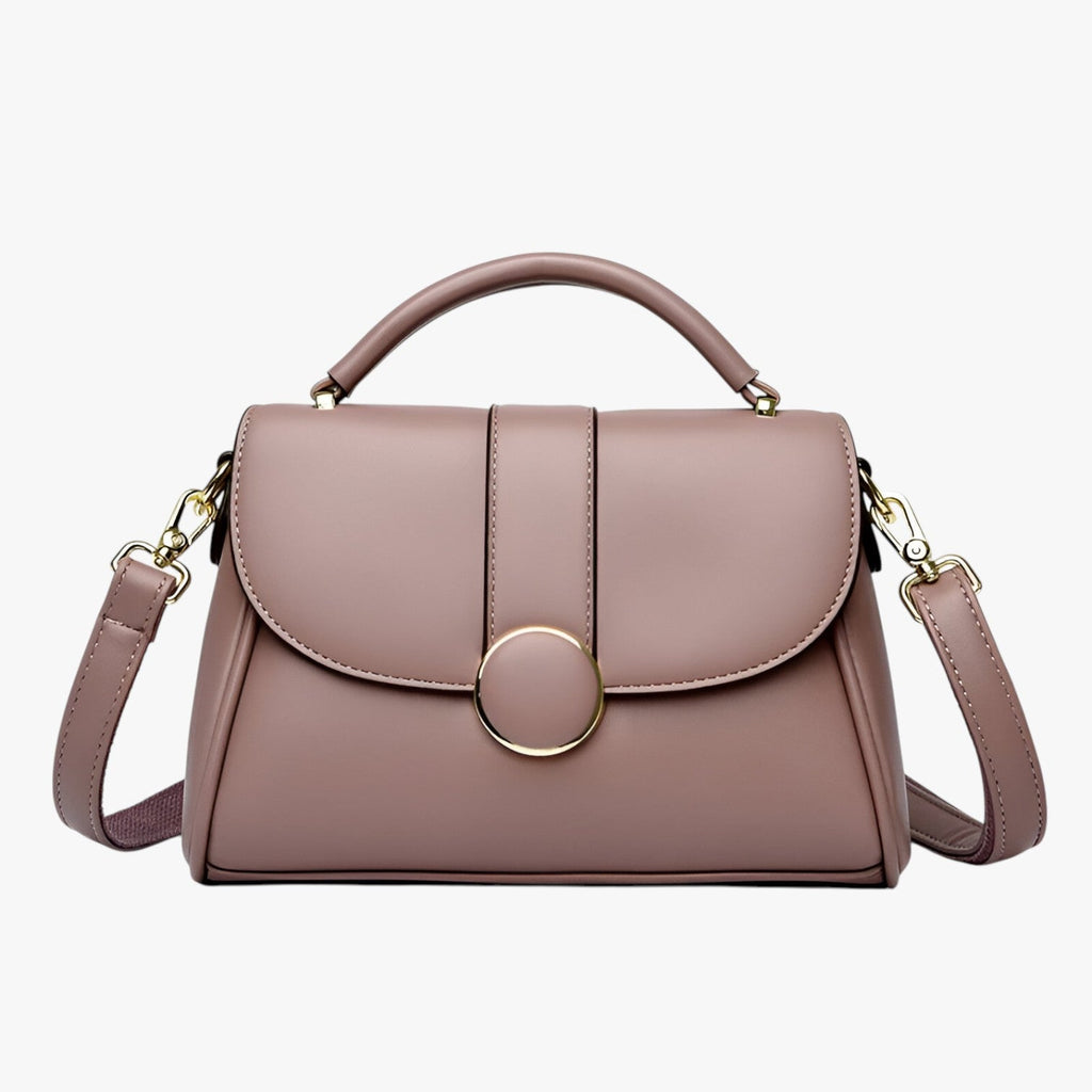 Compact Clean-Lined Lightweight Everyday Shoulder Bag