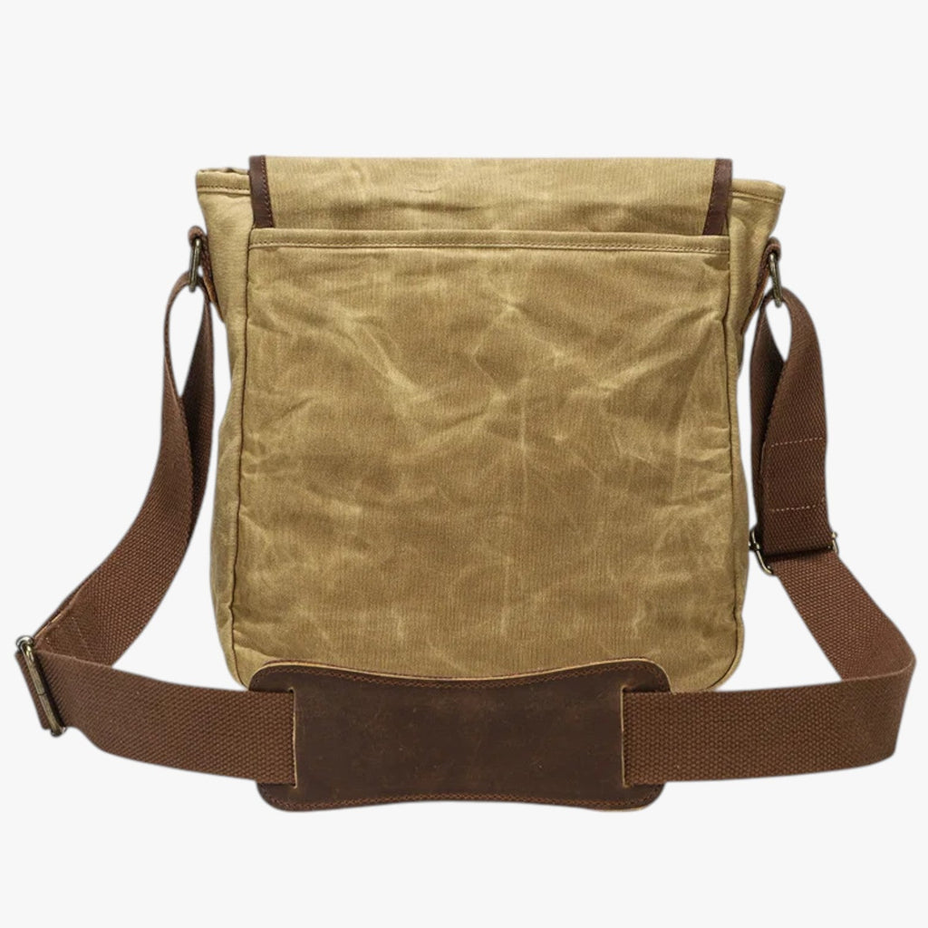 Vintage Waxed Canvas Anti-Theft Travel Shoulder Bag