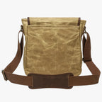 Vintage Waxed Canvas Anti-Theft Travel Shoulder Bag