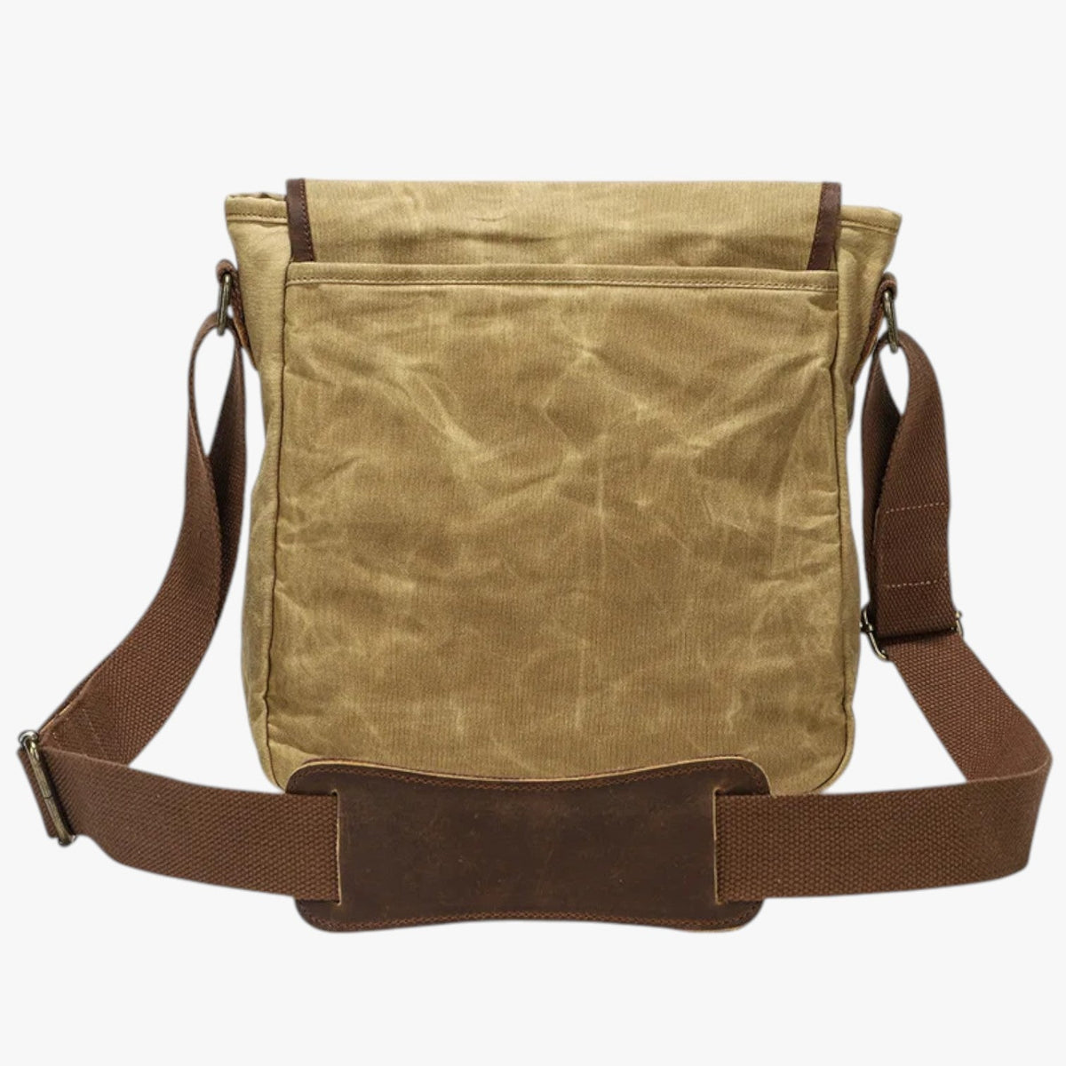 Vintage Waxed Canvas Anti-Theft Travel Shoulder Bag