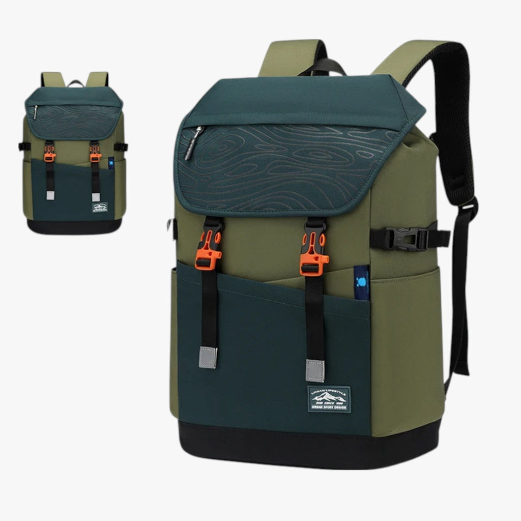 Compact 40L Cabin-Friendly Travel Backpack with Laptop Space