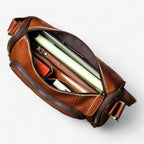 Organised Multifunctional Vintage Messenger Shoulder Bag