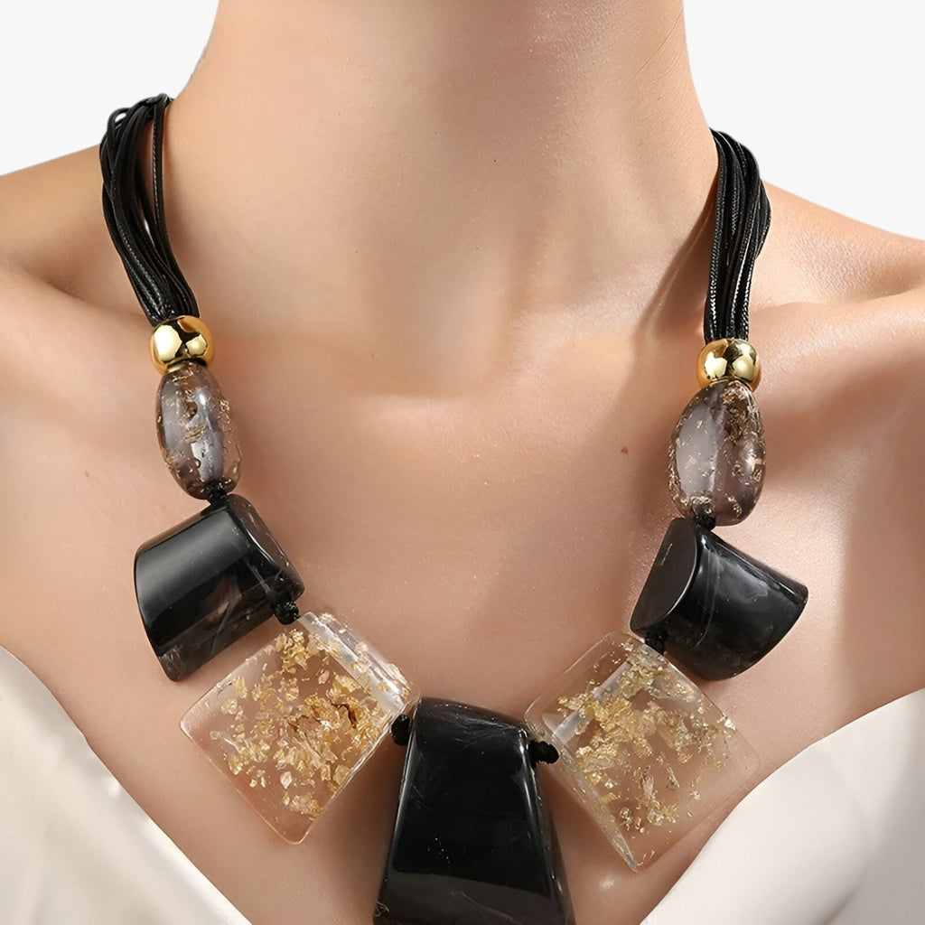 Chunky Coloured Pearl Necklace