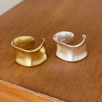 Adjustable Vintage-Style Wide Flat Ring