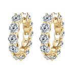 Spark Earrings in Two Tones