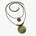 Kabelketting met vintage-effect en hanger
