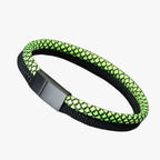 Tweekleurige paracord-armband met magneetsluiting