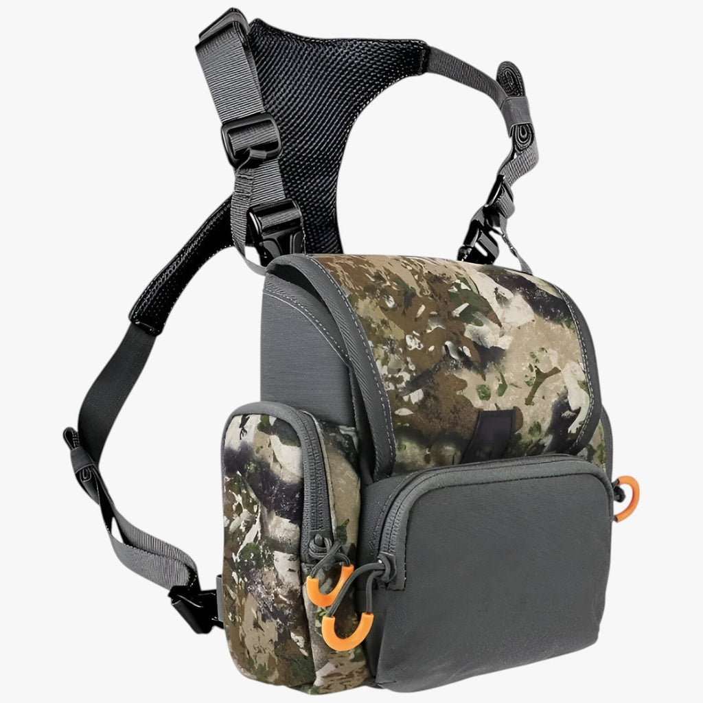 Universal Hands-Free Chest Harness Bag for Binoculars and Cameras