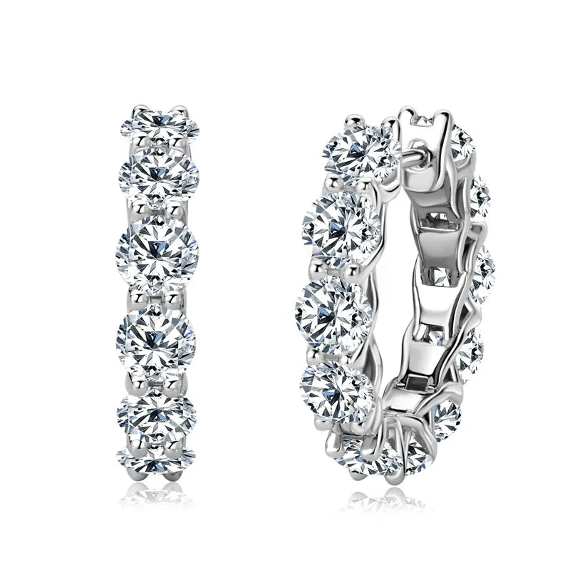 Spark Earrings in Two Tones