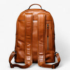 Spacious Premium Genuine Leather Laptop Backpack