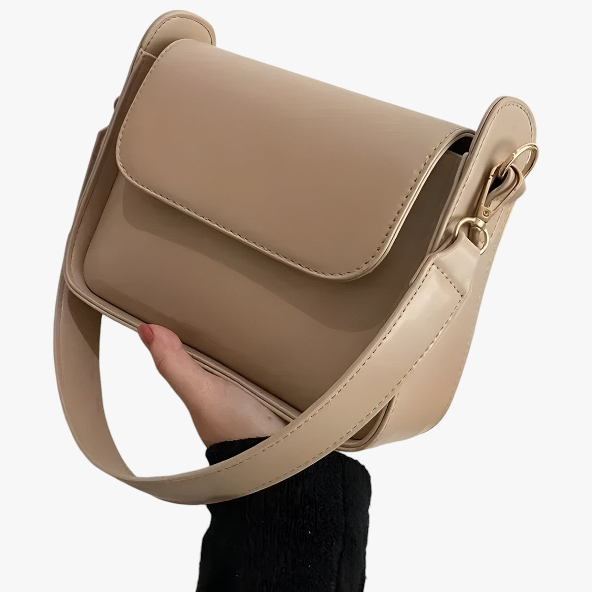 Chic Lightweight Mini PU Leather Shoulder Bag