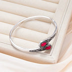 Vintage-Style Tribal Bracelet with Colourful Stones