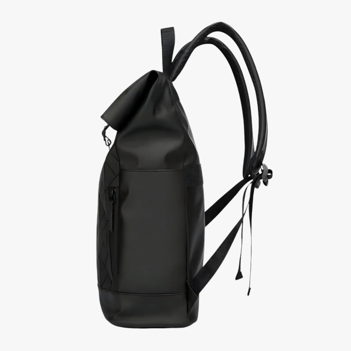 Men's Versatile Black Laptop Backpack for Daily Use
