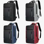 Men's Waterproof 15.6-Inch Laptop Backpack with USB Port