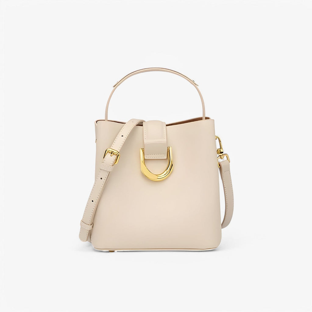 Spacious Versatile Fashion Bucket Bag in Four Colours