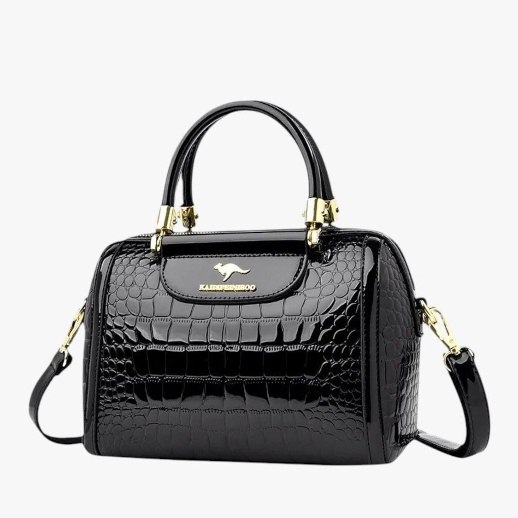Sophisticated Glamorous Structured Shoulder Bag