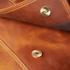 Timeless Durable Leather Messenger Shoulder Bag