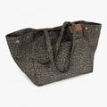 Bold Leopard Print Shoulder Bag with Large Compartment