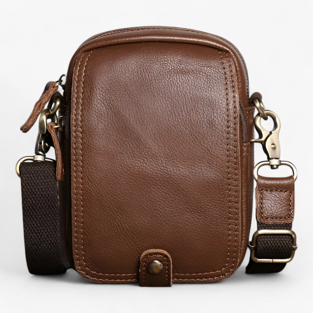 Lightweight Retro Ox Leather Commuter Bag
